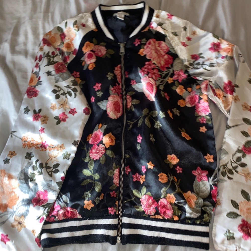 cute floral jacket